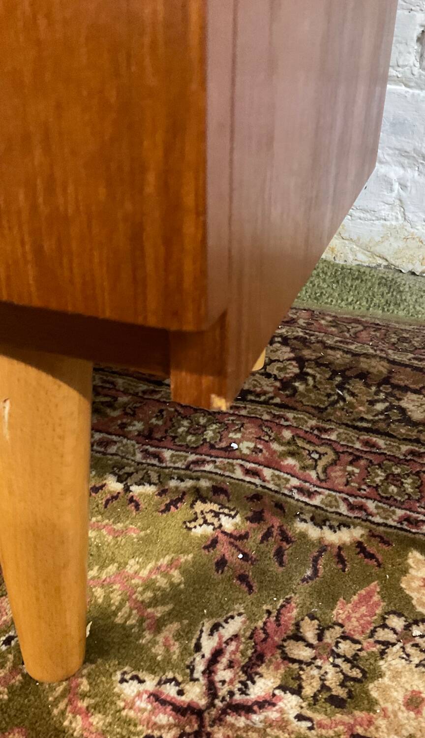 Vintage teak TV cabinet from the 60s
