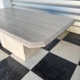Table basse en travertin