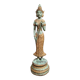 Ancienne sculpture bronze divinité Apsara inde XXe Statue déesse hindoue