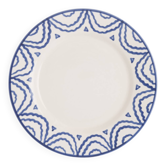 Set of 2 blue side plates