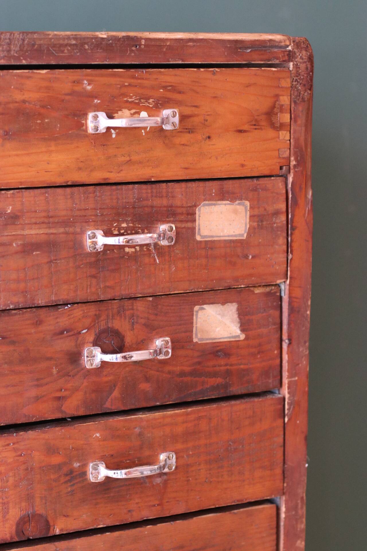 Craft cabinet with drawers