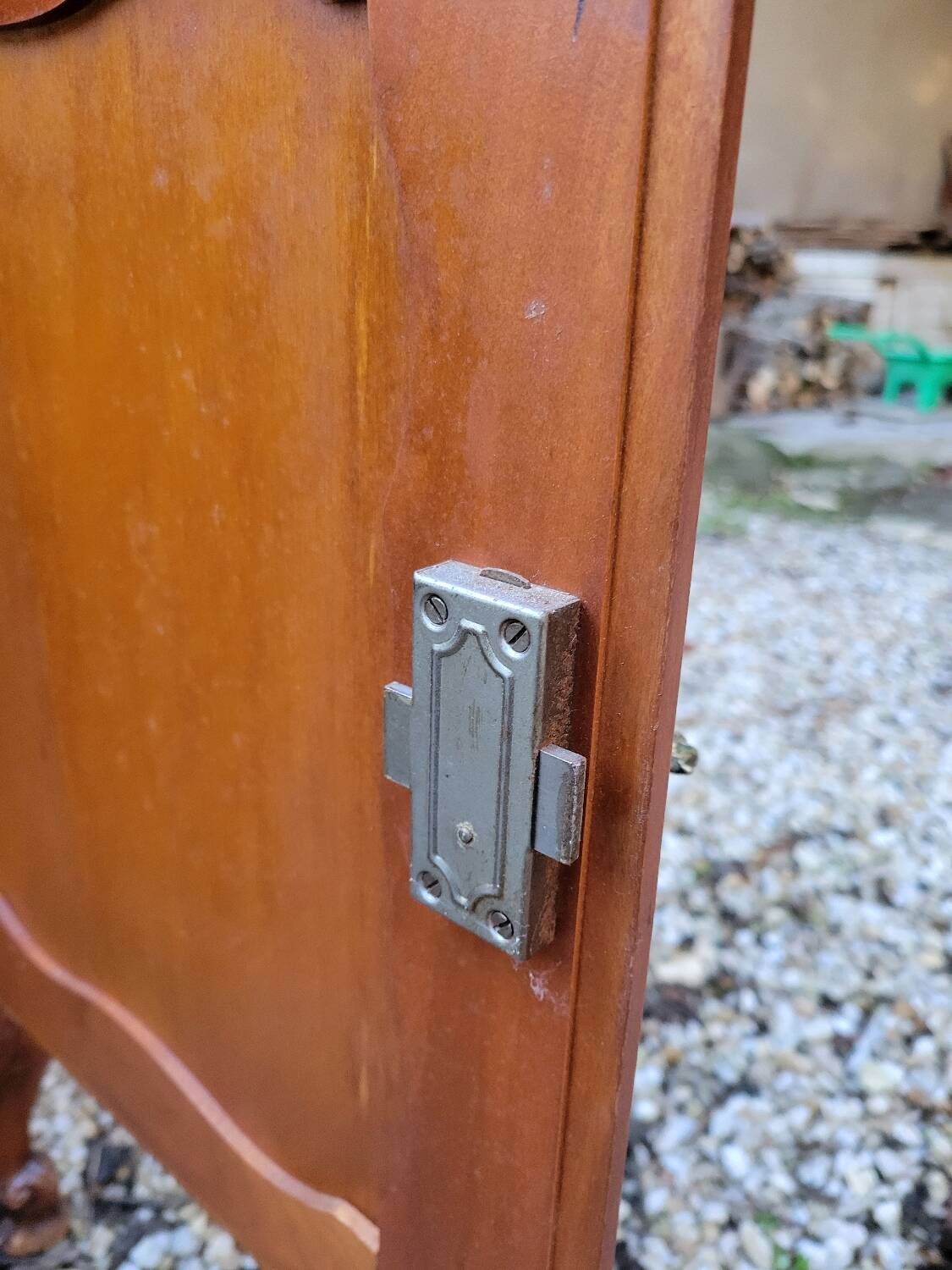 Louis XV solid cherry wood chest of drawers