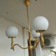 60'S vintage brass chandelier, Cherubin