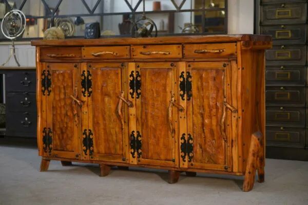 Sculptural brutalist sideboard 1970’s