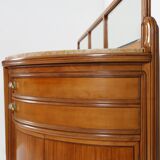 Exceptional hemisphere Art Nouveau Sideboard by Maurice Dufrene, France 1911