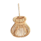 Natural rattan pendant light