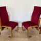 Rare chairs by Jan Bočan for the Czechoslovakian Embassy in Stockholm, 1972