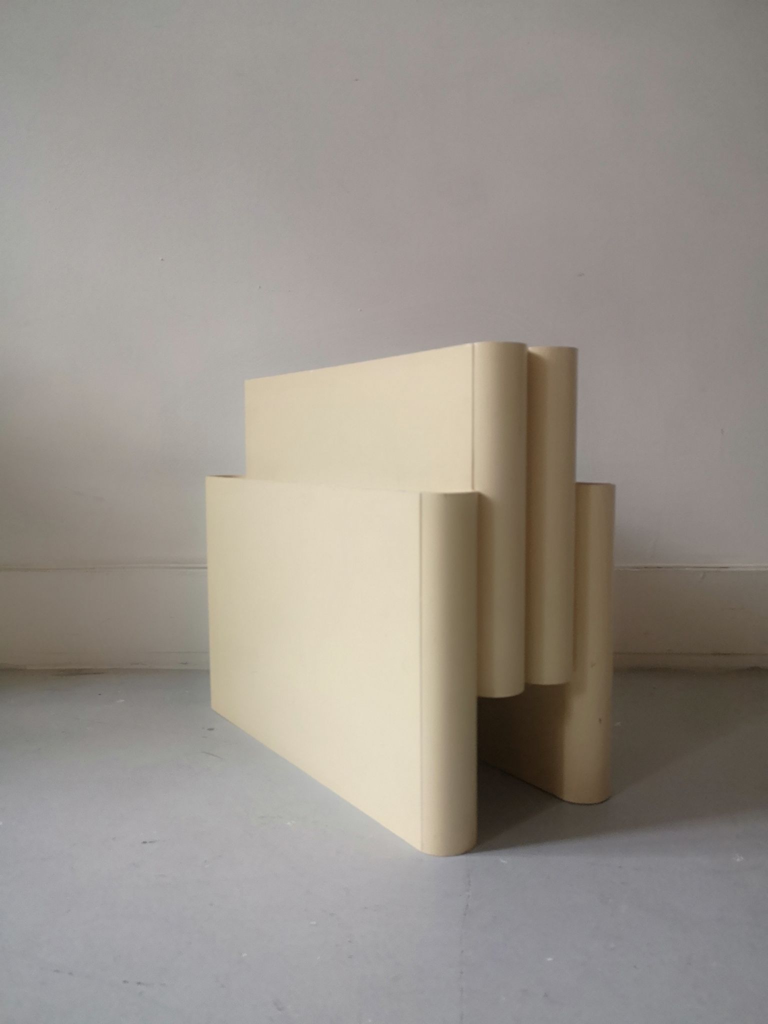 Magazine holder or vinyl by Giotto Stoppino for Kartell, 1970