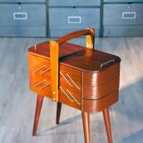 Worker, 1950s work box, teak and bakelite