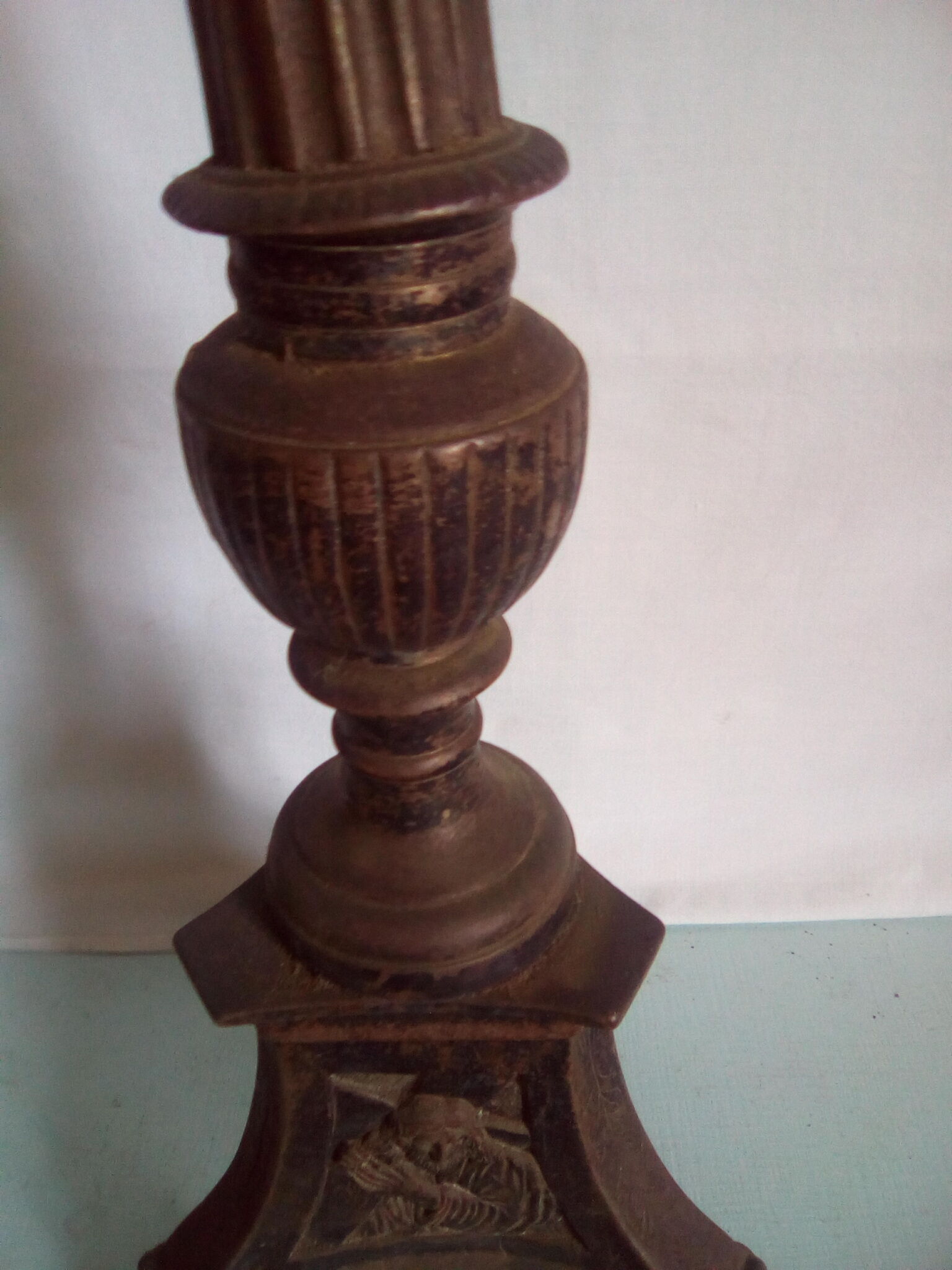 19th century bronze antique spade