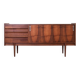 Mid-Century Polish Walnut Sideboard from Bytomskie Fabryki Mebli, 1960s.
