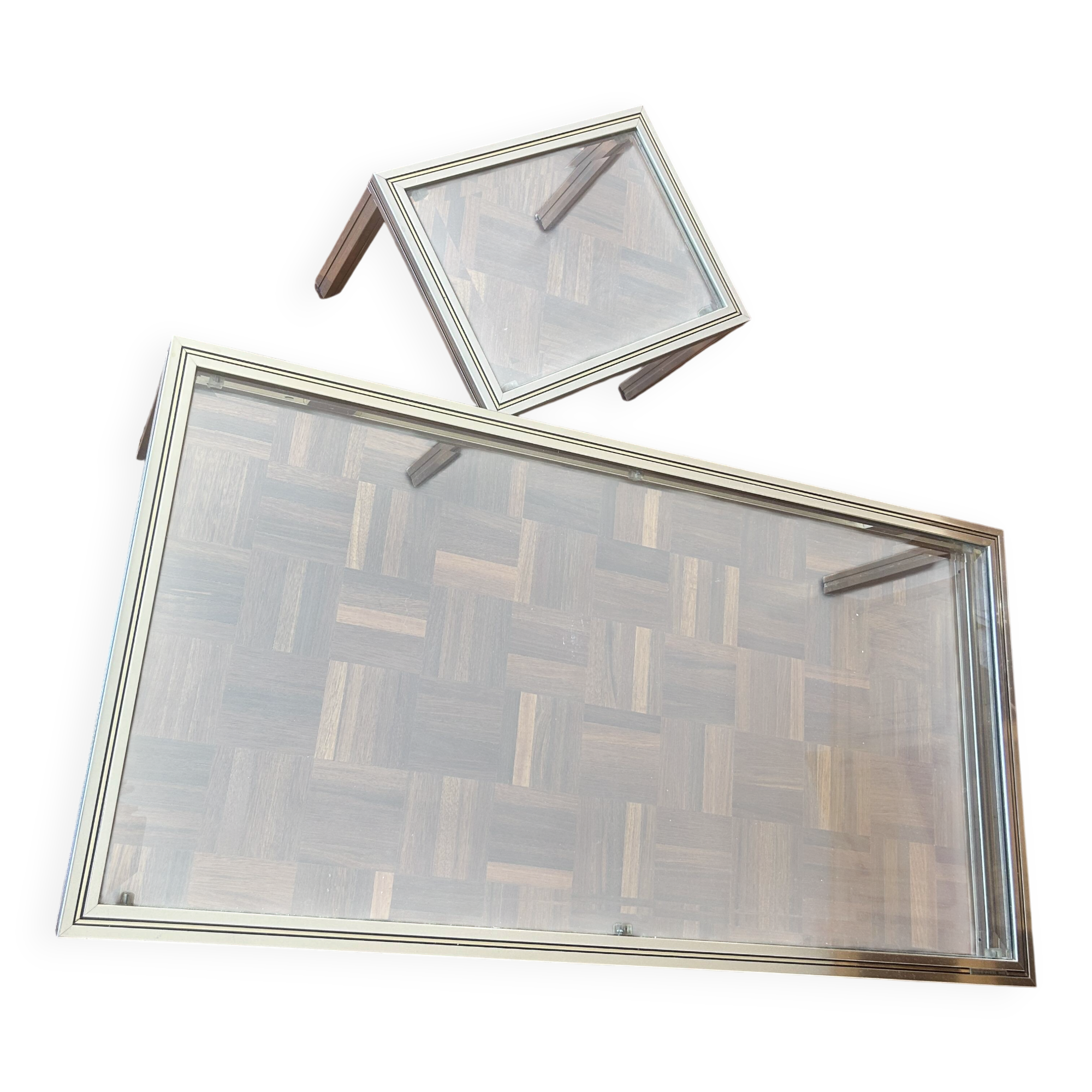 Set of 2 Pierre Vandel tables