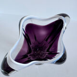 Vintage Mid Century Modern Handmade Murano Italy Glass Vase