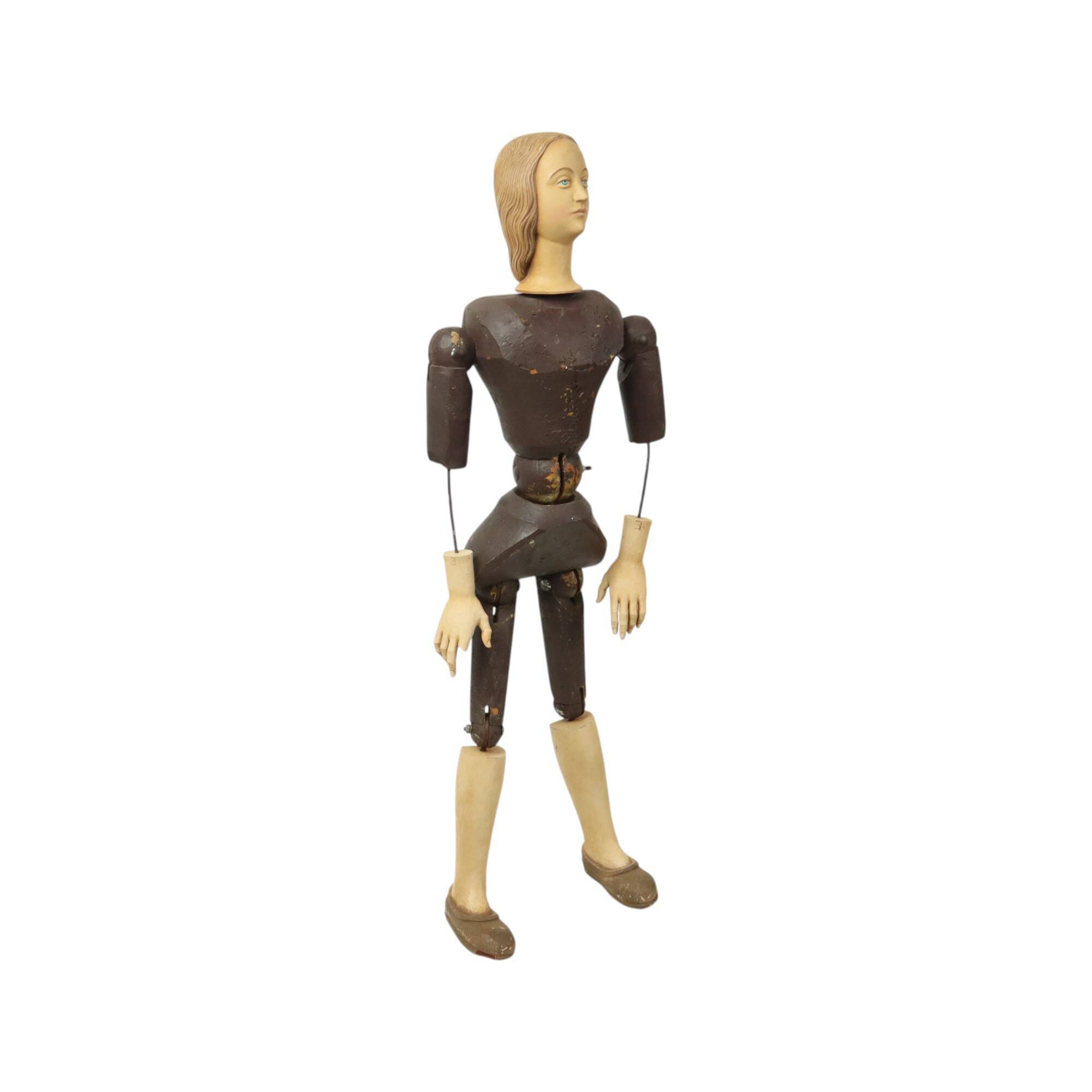 Large Vintage Santos Pop Lay Figure Mannequin 20th Century