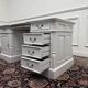 Classic English White Chesterfield Desk