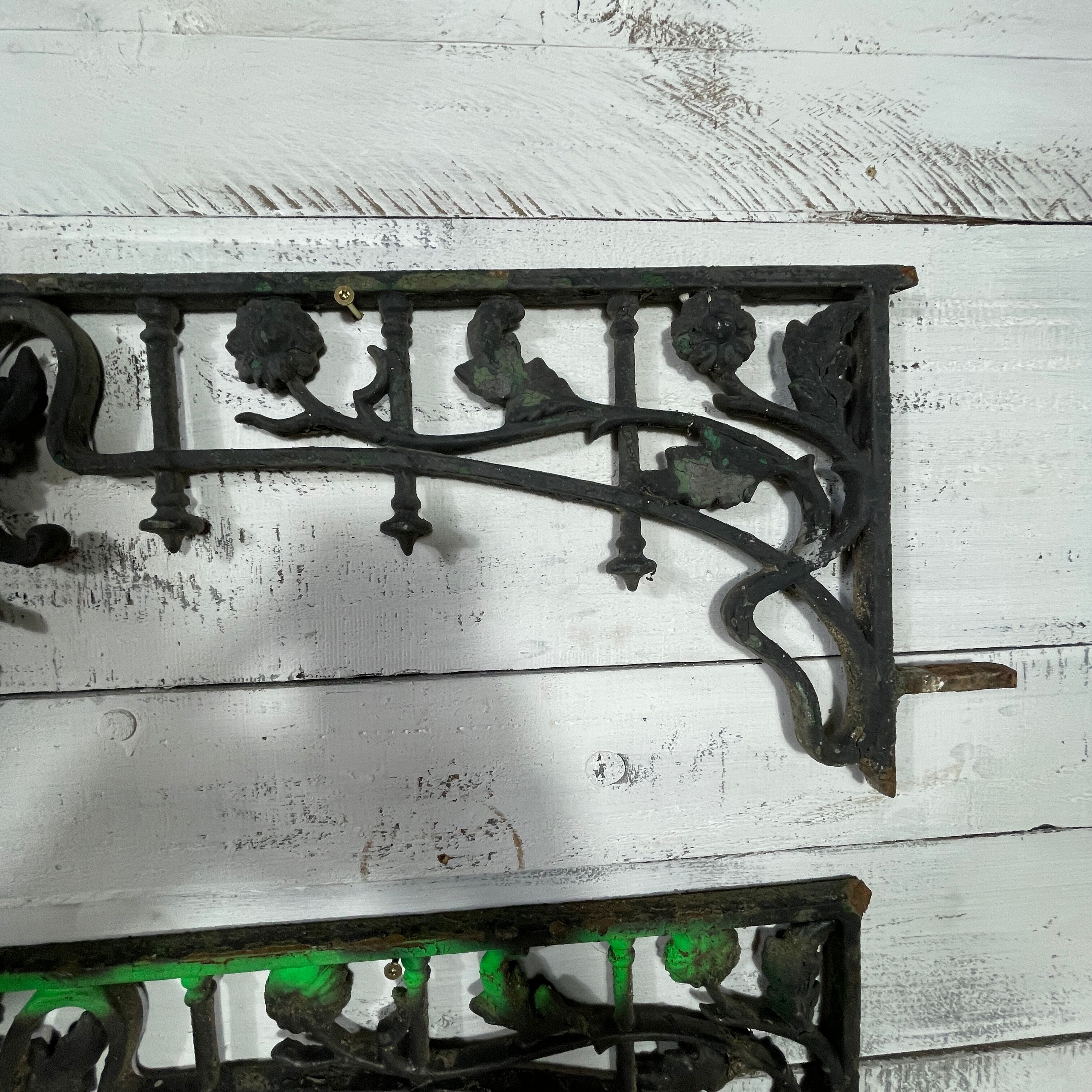 Cast iron railing