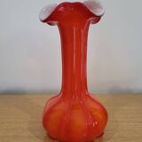60s red/orange vase