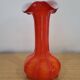 60s red/orange vase