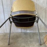 Series of 4 chairs by Piretti Giancarlo, Castelli