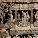 Large Embroidery Kingdom of Siam 19th Century 3m35-1m85