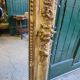 antique large golden mirror from the 19th century