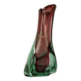 Murano blown glass vase