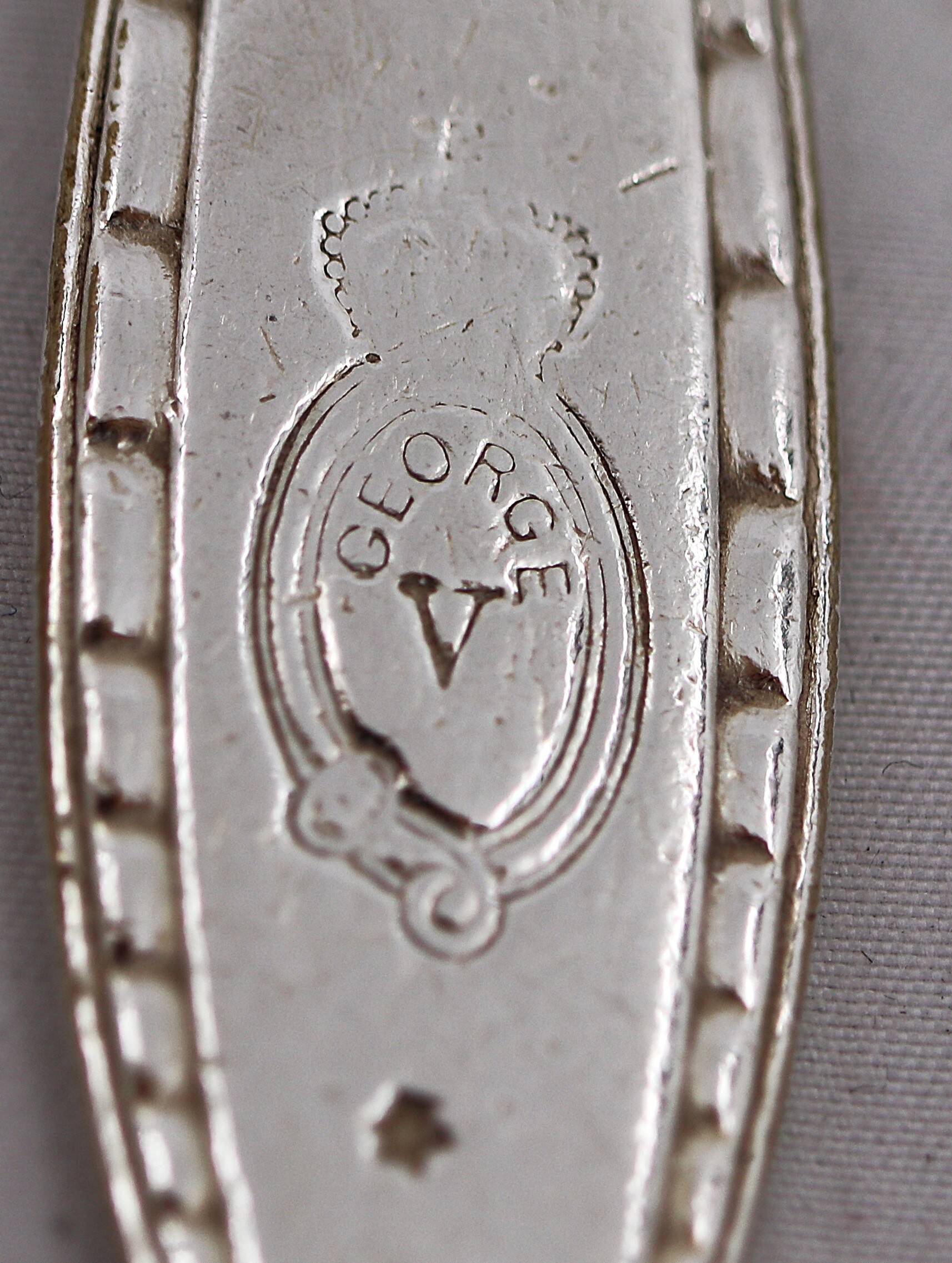 Silverware hotel Georges V, Christofle Albatros, 12 table settings, 24 pieces