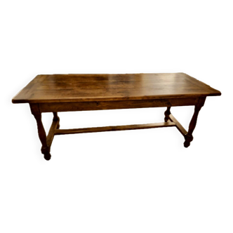 large so-called "farmhouse" table