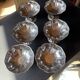 Lot 6 coupes à glace inox vintage