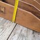 Industrial shelf with wooden lockers