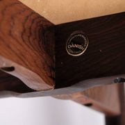 Secretary - Hand polished birch & intarsia - 2 drawers - 1840s