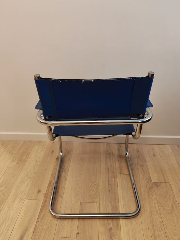 Fauteuil Breuer B34 bleu