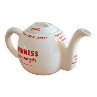Guinness earthenware advertising teapot