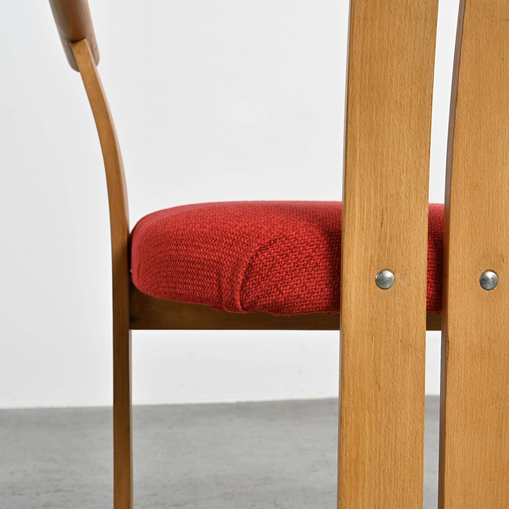 Pair of armchairs by Isamu Kenmochi, Japan circa 1965