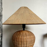 Rattan lamp 1970