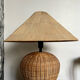 Rattan lamp 1970