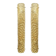 Gold Wall Sconces with Blue Graniglia Murano Glass by Simoeng for Simoeng