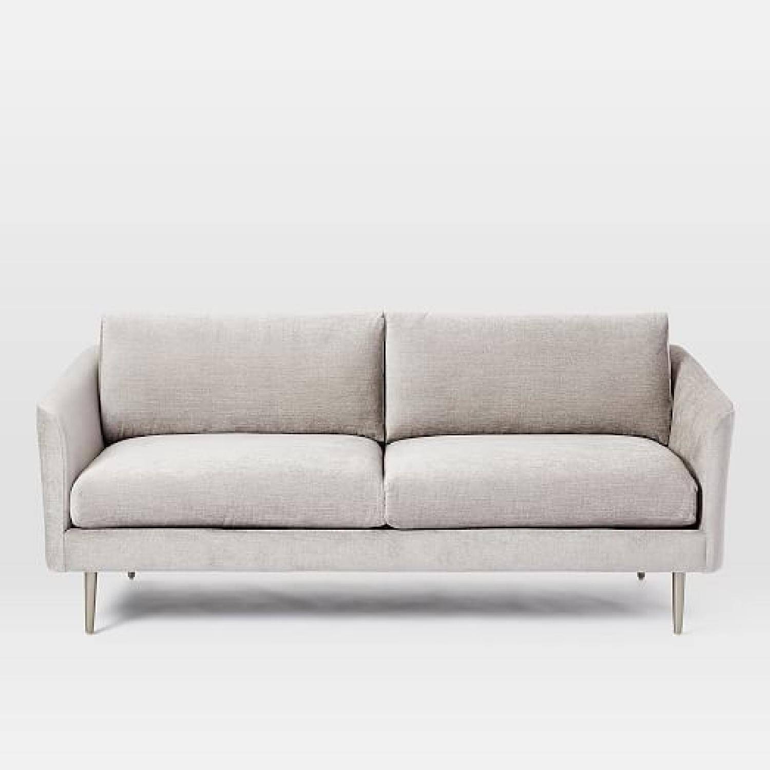 West Elm "Sloane" sofa, timeless design, 2-3 seats, 195 cm, 2 available.