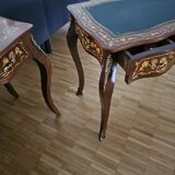 Handmade Baroque-style desk with 3 drawers - St. Petersburg office furniture