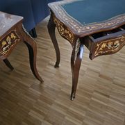 Handmade Baroque-style desk with 3 drawers - St. Petersburg office furniture