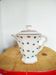 Cafetière ancienne fleurie
