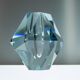 Diamond-shaped crystal vase from Strömbergshyttan
