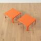 1960s DEMETRIO 45 side tables, Vico Magistretti, Artemide