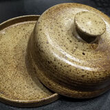 Cheese bell in flammé sandstone-70s.