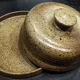 Cheese bell in flammé sandstone-70s.