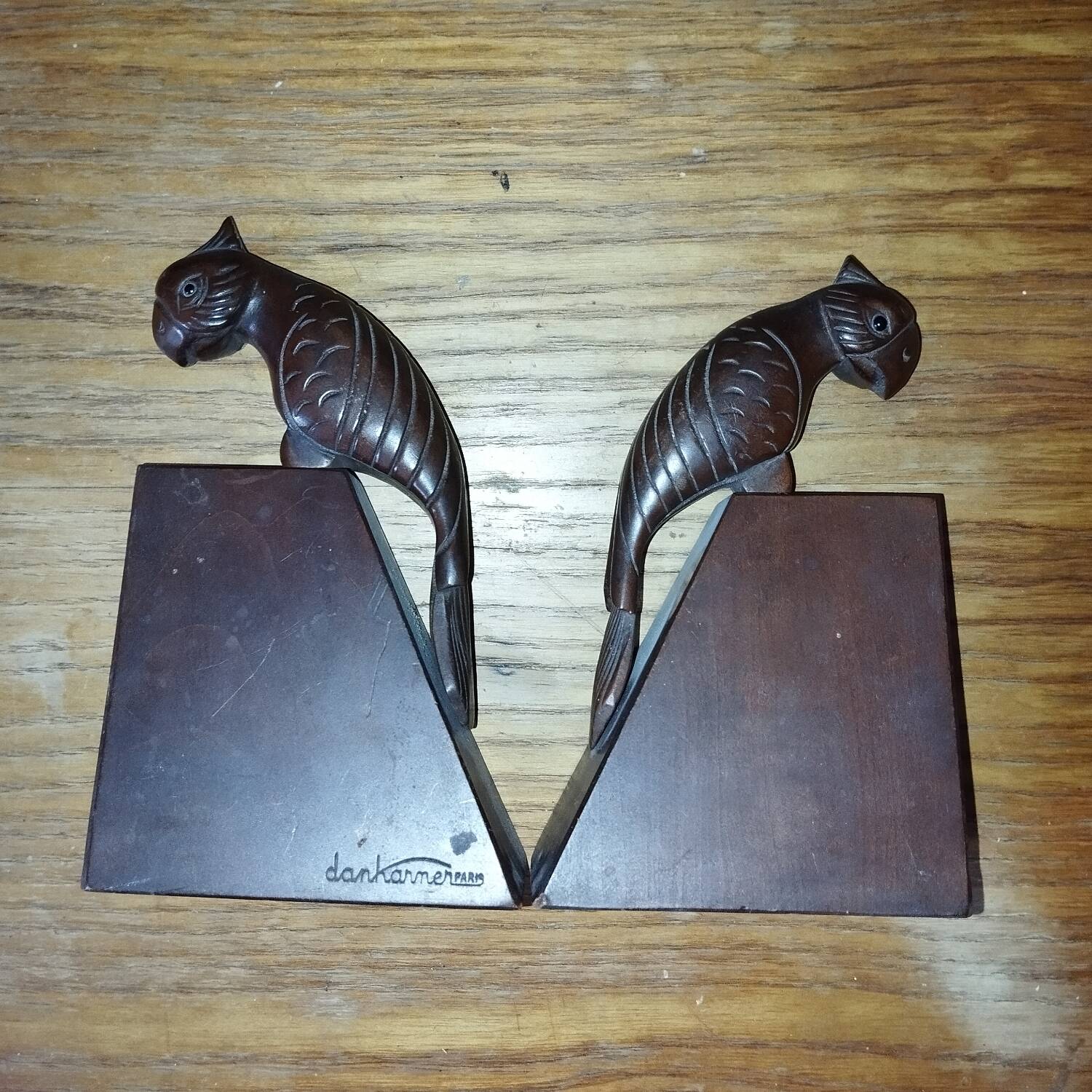 Pair of Dan Karner Art Deco Bookends