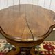 Louis Philippe side table in walnut, late 19th century.
