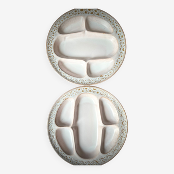 6 Jean Austruy ceramic plates