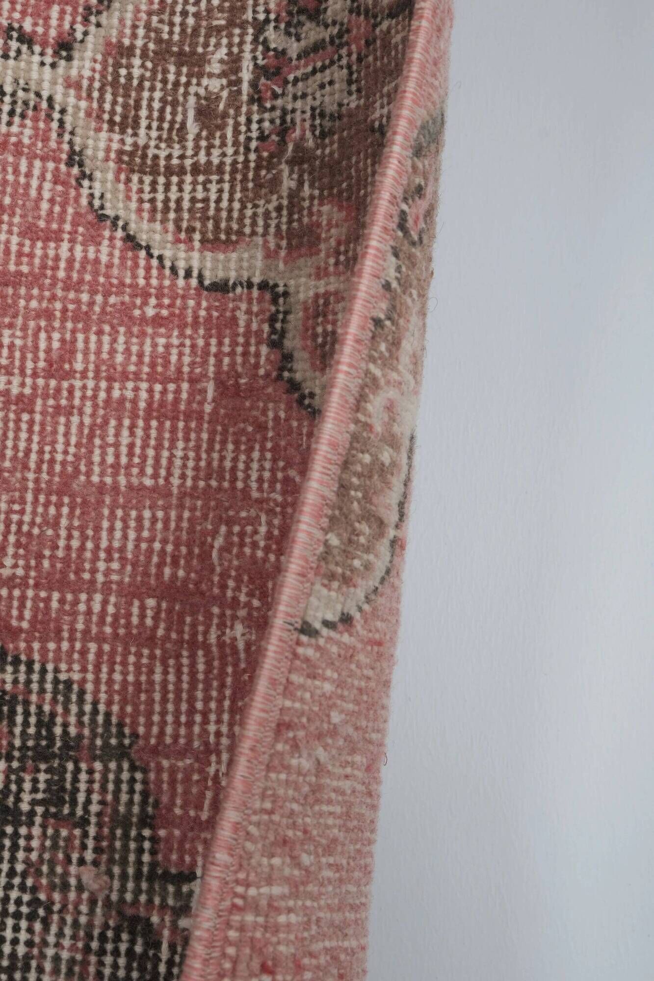 Vintage Turkish hallway rug 80x393 cm