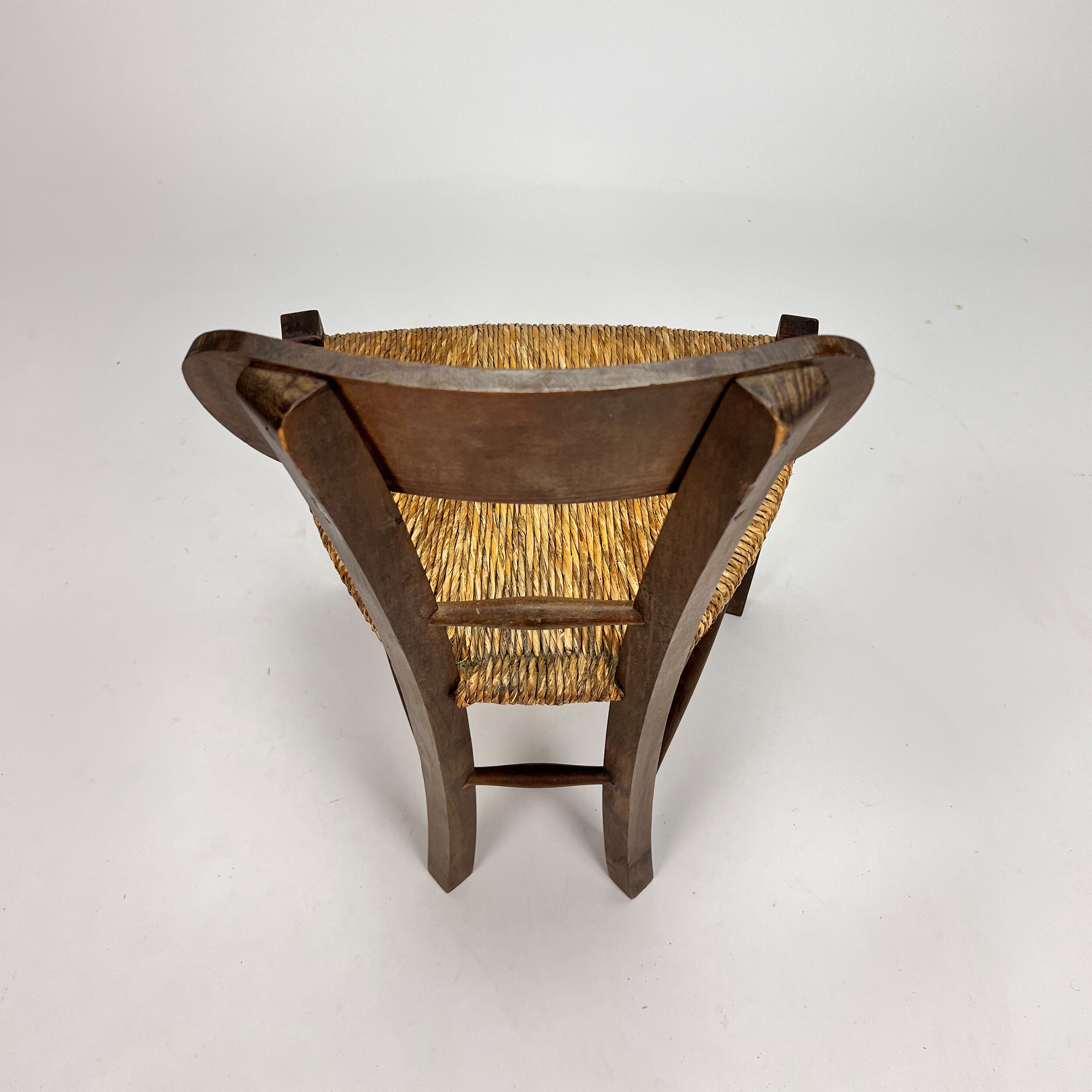 Dutch rustic side chair, 1900s